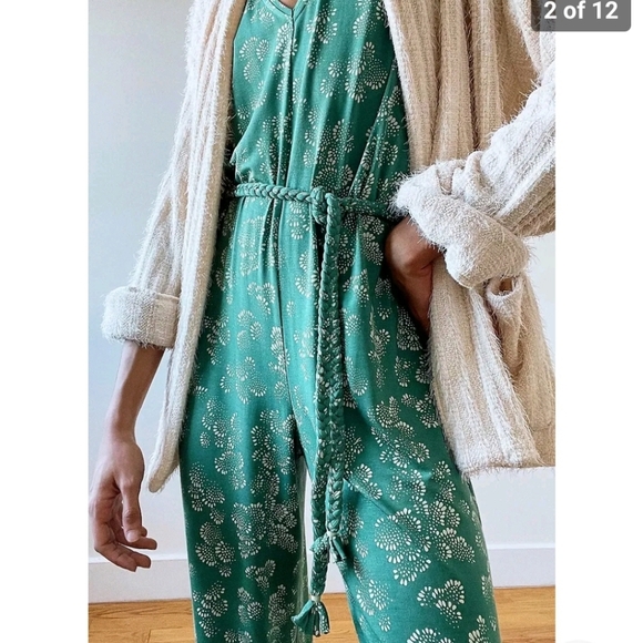 Anthropologie Weekend Sleep Jumpsuit Size S - Picture 2 of 11
